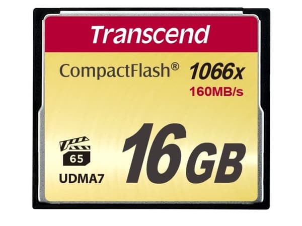 Transcend Ultimate - Flashminnekort - 16 GB - 1000x - CompactFlash