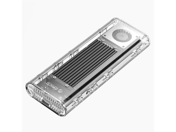 M.2 NVME USB-C 3.2 20Gbps -asematasku - hopea