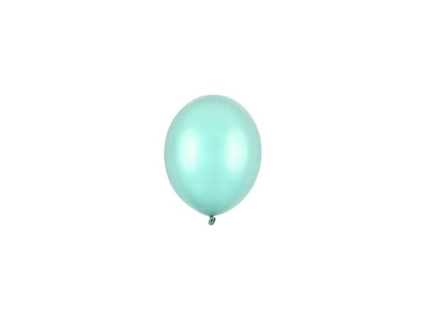 Mint balloner, 100 stk metallic 5"
