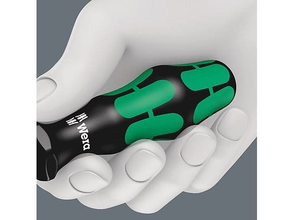 Wera 05008100001, 2 stykker, Sort, Grønn