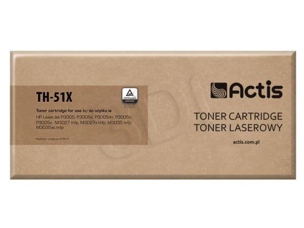 Actis TH-51X, 13000 sider, Sort, 1 stykker