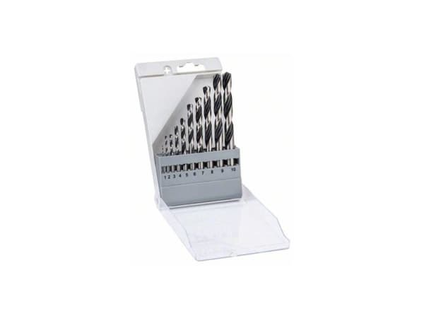 Bosch HSS PointTeQ - Borsett - bor - 10 deler