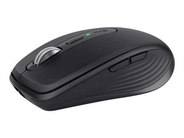 Logitech MX Anywhere 3S - Mus - optisk - 6 knapper - trådløs - Bluetooth - blekgrå