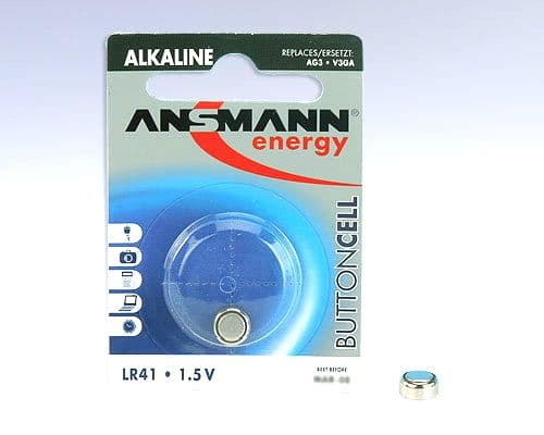 ANSMANN - Batteri LR41 - Alkalisk