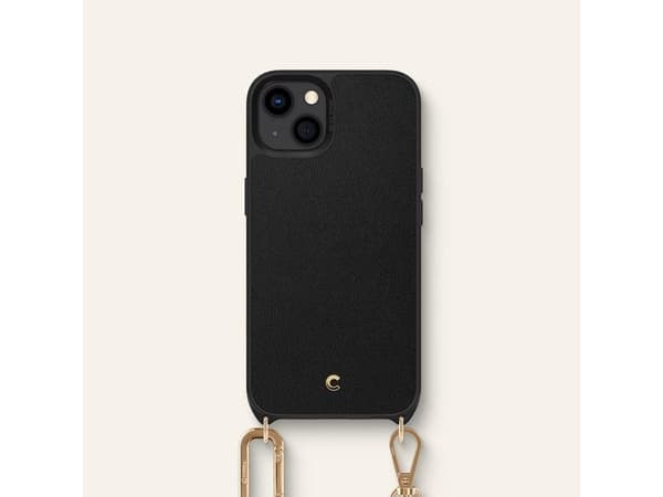 Spigen Classic Charm, Etui, Apple, iPhone 13, 15,5 cm (6.1"), Sort