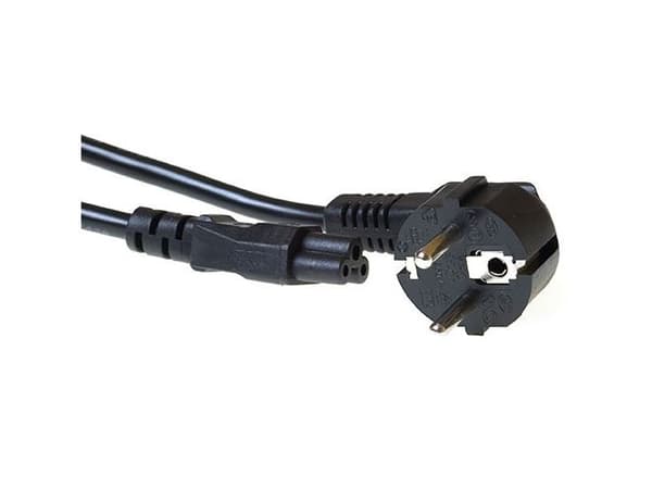 Act Power Cable With C5 Plug - Black - 7 Meters