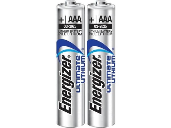 Energizer Ultimate Lithium - paristot 2 x AAA - Li