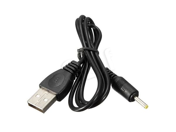 Akyga AK-DC-02 - Strømkabel - USB (han) til DC strømstikforbindelse 2,5 mm (P) - 80 cm - lajittelu