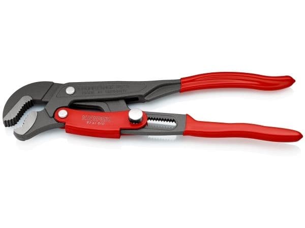 KNIPEX rörtang S-gab, grå pulverlackerad, 330 mm
