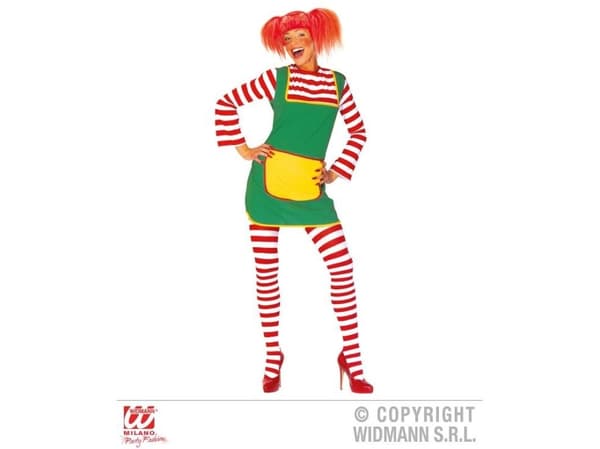 Pippi-kostym för vuxna