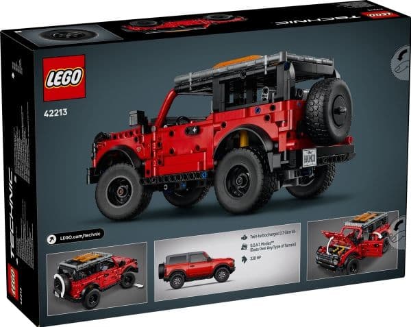 LEGO® Technic 42213 Ford Bronco® Offroader -maasturi