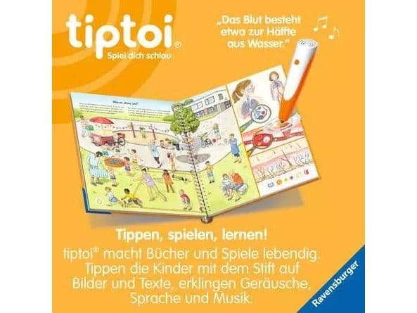 tiptoi Miksi? Kaikki kehosta, oppimiskirja