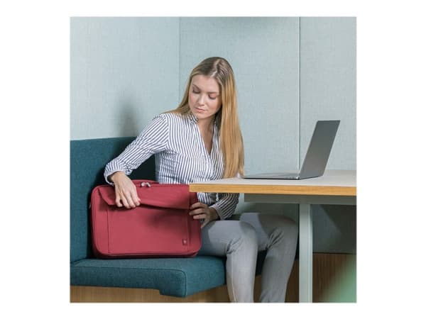 DICOTA Eco Multi BASE - Notebookbæreveske - 14" - 15.6" - rød