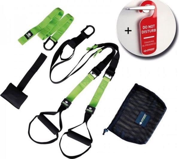 Schildkrot Sling Trainer, musta-vihreä, 960026