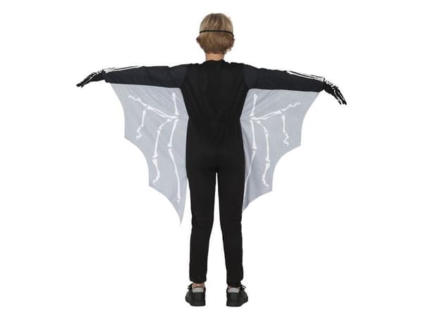 Flagermus skelet kostume