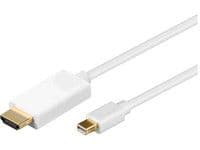 MicroConnect - Adapterkabel - Mini DisplayPort han til HDMI han - 1 m