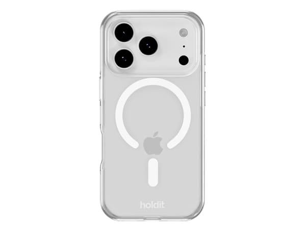 Holdit MagSafe-etui for iPhone 17 Pro Max Hvit/klar