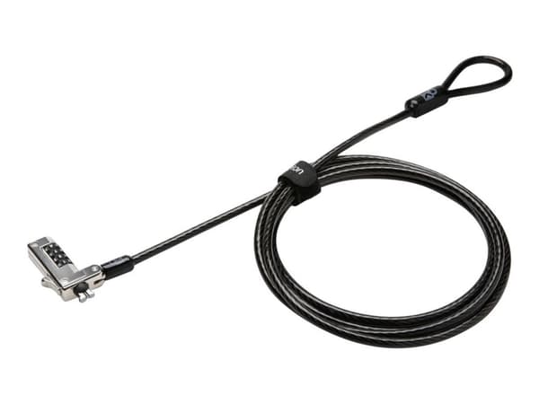 Kensington Slim Combination Laptop Lock - Sikkerhetskabellås - 1.8 m