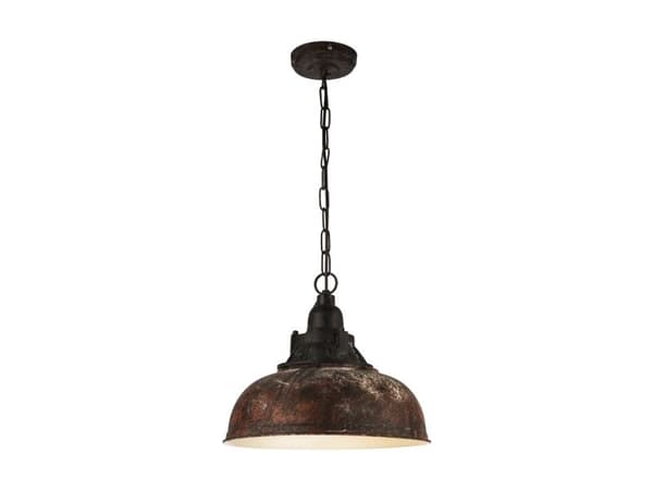 EGLO GRANTHAM 1 pendel antikk brun/beige