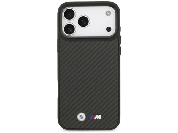 BMW M Kevlar Matt MagSafe Case for iPhone 17 Pro Max - Black