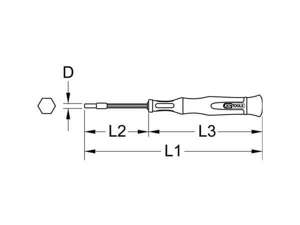 KS Tools 500.7774, 165 mm