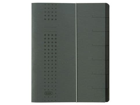 Elba chic kansio - antrasiitti - kartonki - A4 (42495 AZ)