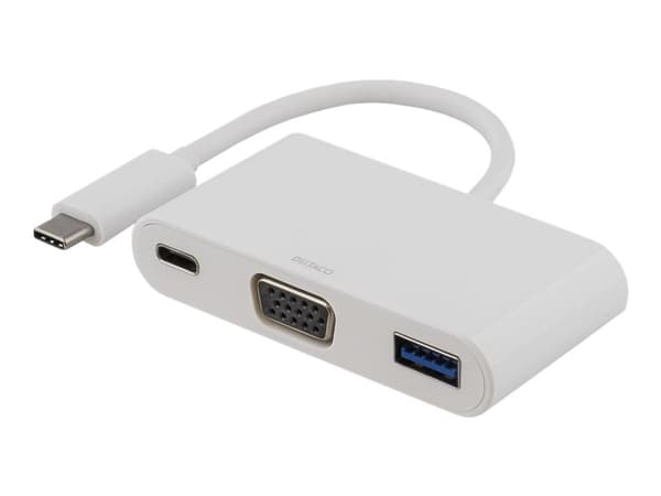 DELTACO - Dokkingstasjon - USB-C