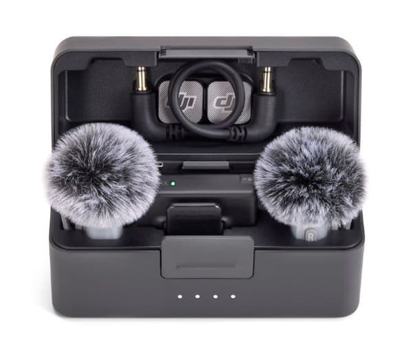 DJI Mic Mini 2 (2 TX + 1 RX + laddningsetui)