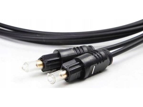 Mozos Toslink-kaapeli - Toslink 1.8m musta (KO-1)