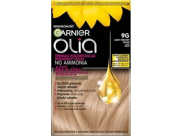 GARNIER_Olia Hiusväri 9G Vaaleanharmaa Greige