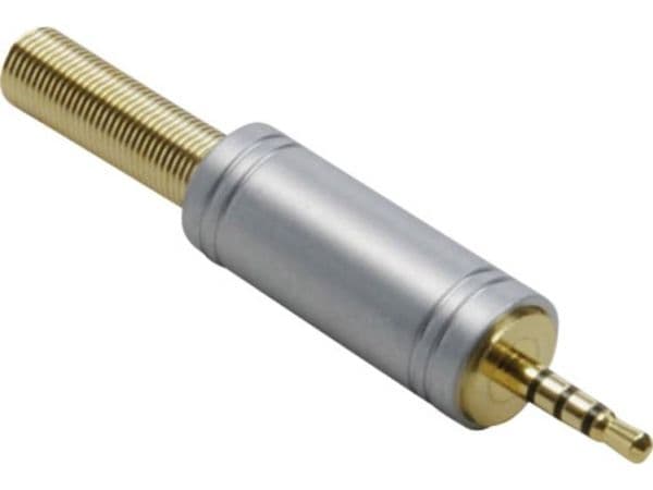 BKL Electronic 1103086, Krom, Rak, mässing, Guld, 9 g, 1 styck