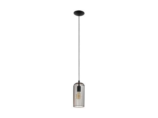 EGLO ROCCAMENA pendel Ø130 sort/kobber