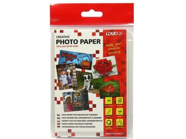 Logo fotopapir til skriver A6 (20062)