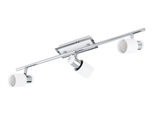 Davida LED spotlight 3L 5W krom/vit