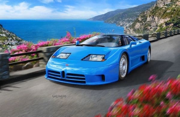 Bugatti EB110 1:24