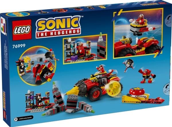 LEGO Sonic 76999 Super Sonic mot Egg Drillster