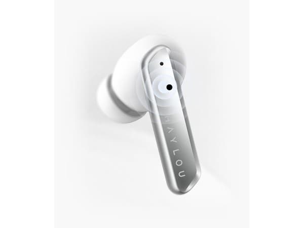 Haylou W1, True Wireless Stereo (TWS), Samtal/musik, Headset, Vit