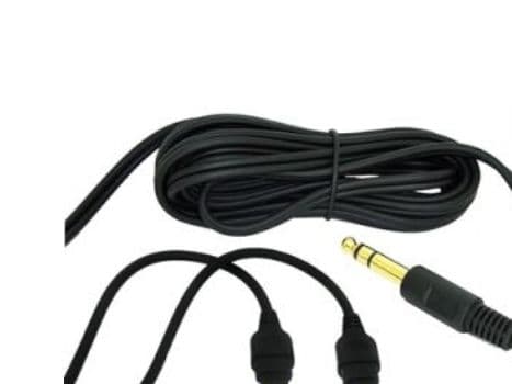 Sennheiser 092885, 6,35mm, 3 m, Sort