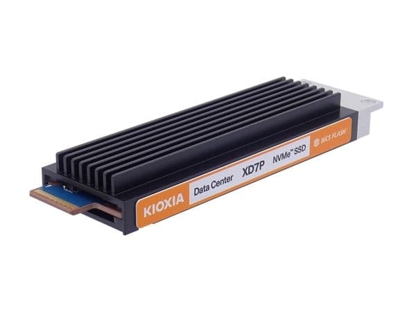Kioxia XD7P, 3,84 TB, E1.S, 7200 MB/s