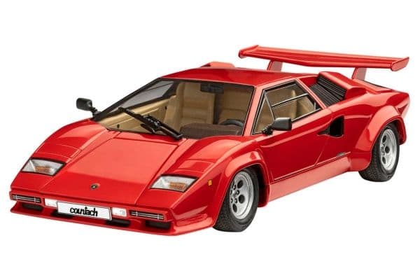 Revell Plast modell Lamborghini Countach LP500 1/24