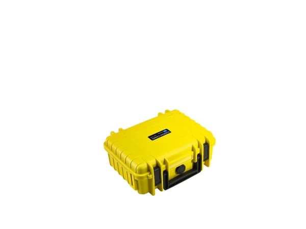 B&W Cases Type 1000, Kova kotelo, Keltainen