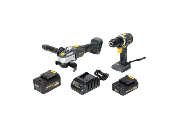 Grunder TOOL SET CD-B0A18 AG-B0118E 18V BL 2+4AH