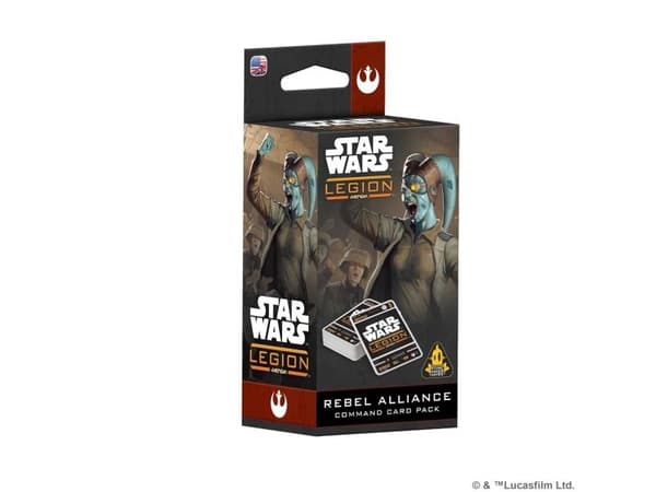 Asmodee Star Wars: Legion - Rebel Alliance Command Card Pack, Figur, Flerfarget