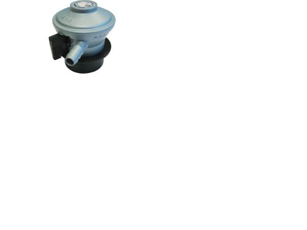 Lågtrycksregulator 30 mbar för gasolflaska med click-on-ventil