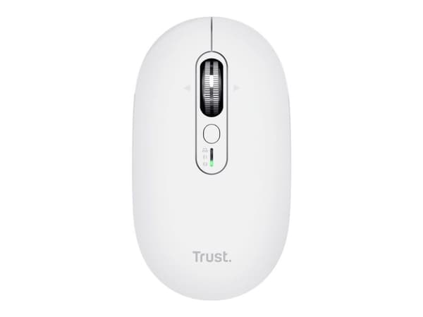 Trust Seron Slim Multi, Molempikätinen, Optinen, RF Wireless + Bluetooth, 3200 DPI, Valkoinen