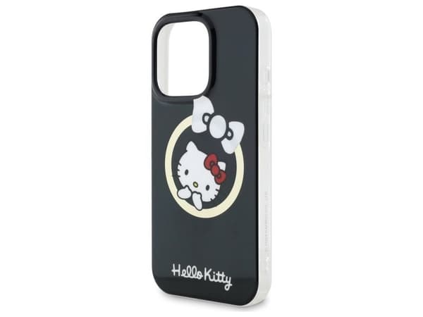 Hello Kitty IML Fun bow Magsafe iPhone 16 Pro Max Case - Black