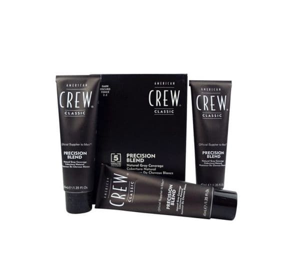 American Crew CLASSIC: PRECISION BLEND Natural Gray Coverage 2-3 Dark 3 x 40 ml