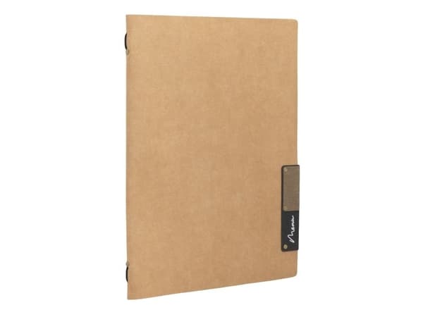 Securit® A4 NATURE menuomslag i beige