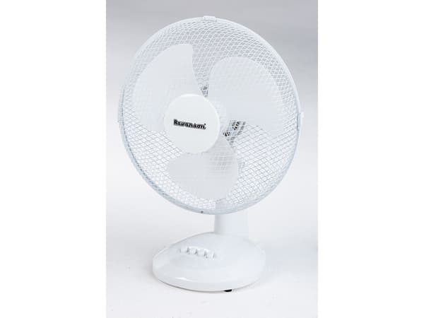 Ravanson WT-1030, Husholdningsvifte, Grå, Hvit, Bord, Plast, 35 cm, AC