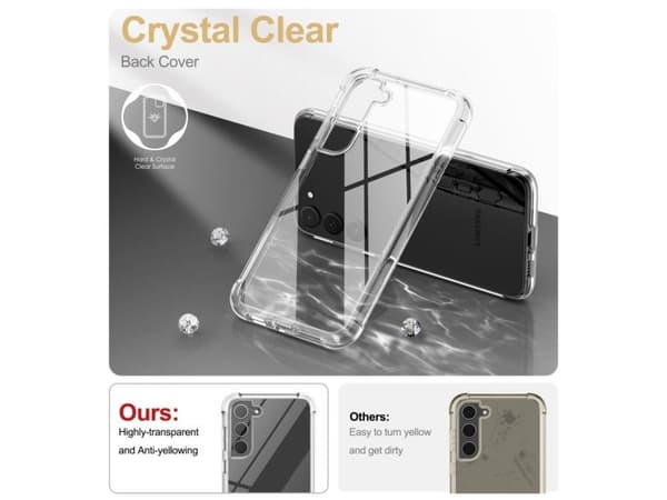 Tech-Protect Kevlar-etuiet til Samsung Galaxy S23+ - Transparent